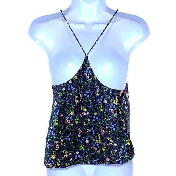 Victorias Secret Floral Satin Cami Top S Coquette Fairy Grunge Y2K Whimsigoth - Picture 3 of 5